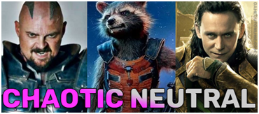 chaotic neutral D&D dnd aligment marvel MCU chaotic neutral D&D dnd aligment marvel MCU