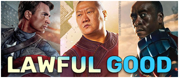 lawful good D&D dnd aligment marvel MCU lawful good D&D dnd aligment marvel MCU