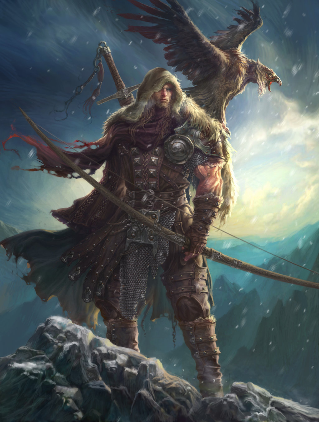 D&D Barbarian ranger