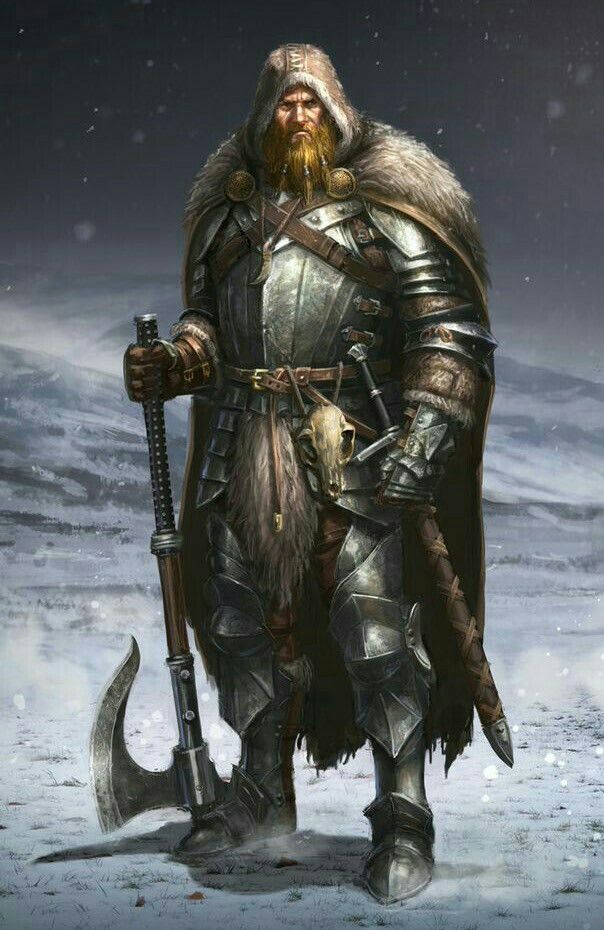 D&D Barbarian soldier