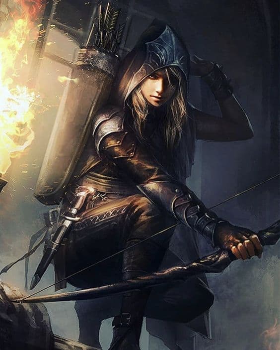 D&D Rogue elf