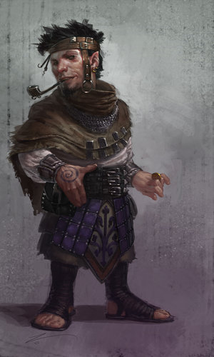 D&D Rogue halfing