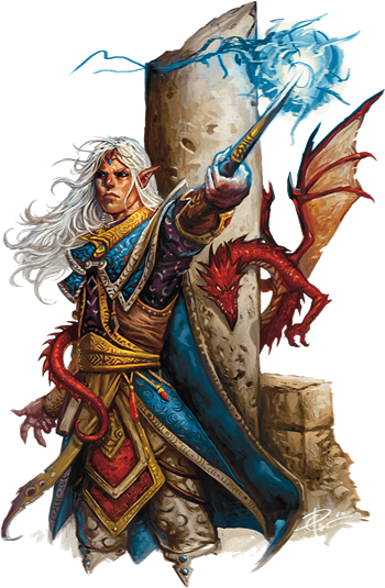 dnd wizard cast spell