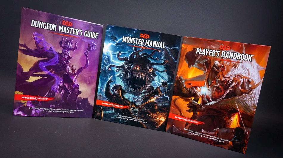 D&D Core Rule Books