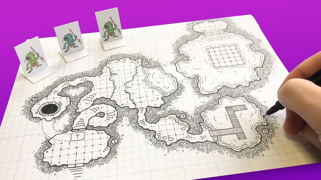 draw dnd map